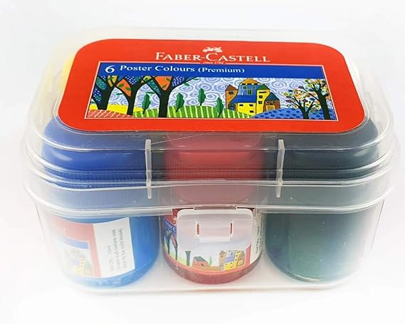 POSTER COLOUR SET OF 6