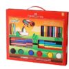 Faber-Castell Art Cart Kit with Paint Brush Gift for 4+