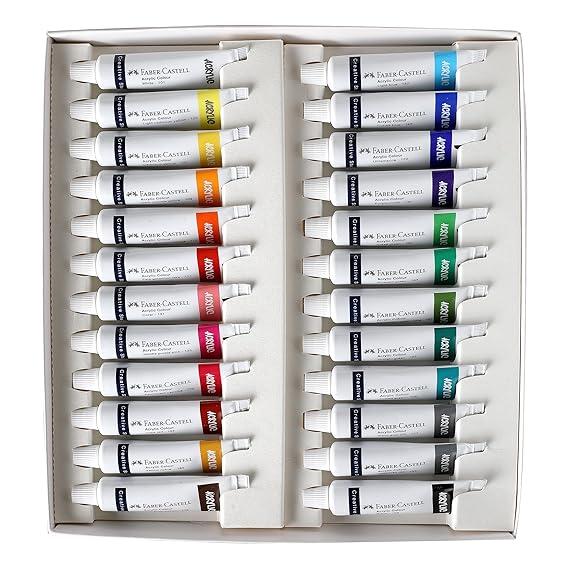 Faber-Castell Student Acrylic 9 ml Set of 24