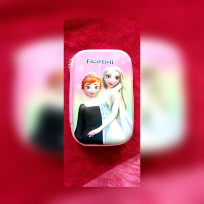 Ethylene Vinyl Acetate (Eva) 3D Cover Pencil Case, Pencil Compass School Pouch Organizer For Students, Premium Stylish Pen Holder Pouch Stationery Box (Pencil Pouch Frozen) (Multicolor)