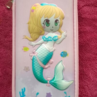 3D EVA Material Astronaut Pen & pencil Pouch I Large Capacity Pencil Pouch Bag Compass School Pouch Organizer for Students Kids Premium Stylish Pen Holder Pouch Stationery Box Return Gifts for Kids